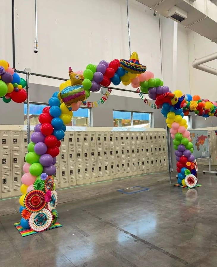 Balloon arch by AZ Party Mart