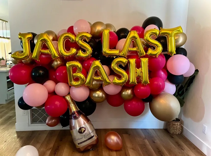Balloon wall by AZ Party Mart