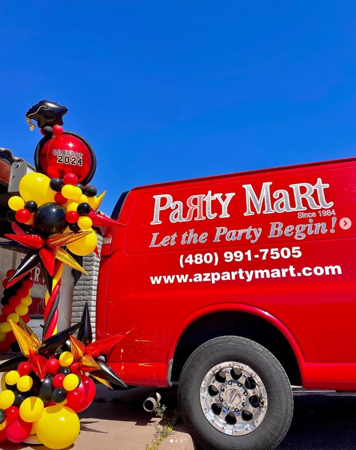 Balloon column by AZ Party Mart