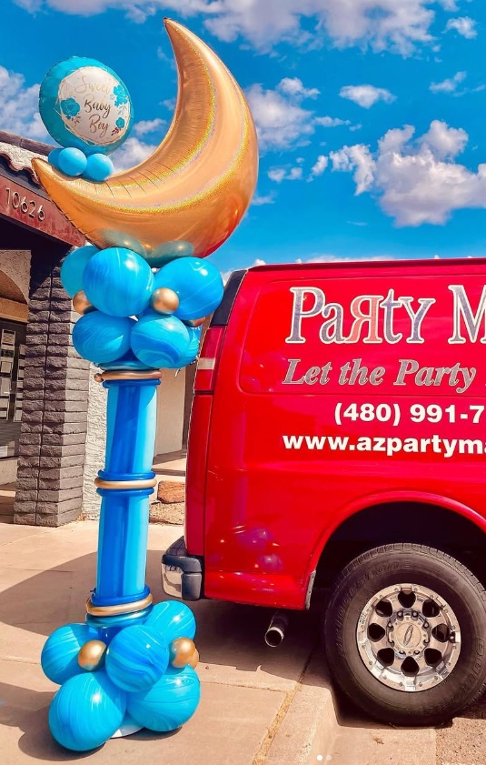 Balloon column by AZ Party Mart