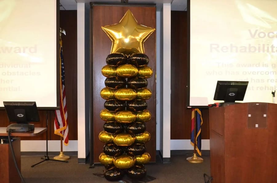 Magic mylar balloon feature by AZ Party Mart