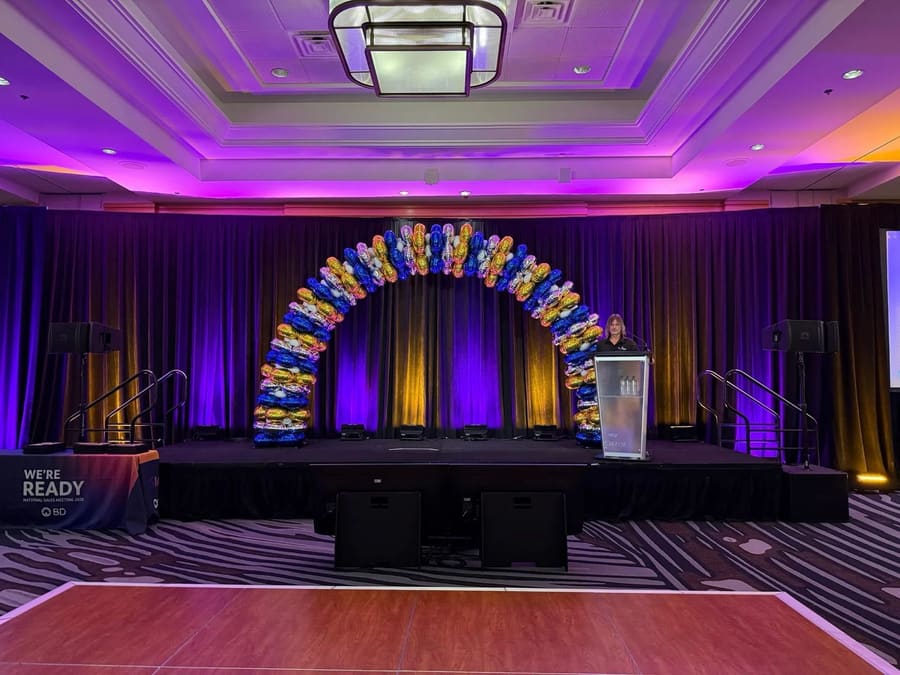 Magic mylar balloon feature by AZ Party Mart