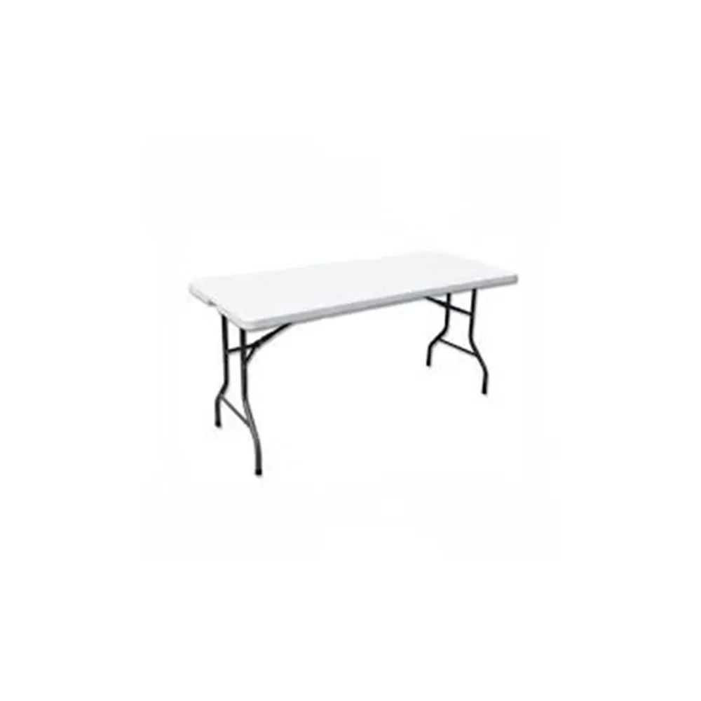 6 ft white rectangular rental table